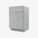 AN-B21 Single Door Base Cabinet | Nova Light Grey Shaker
