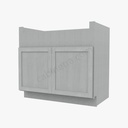 AN-FSB36B Farm Sink Base Cabinet | Forevermark Nova Light Grey Shaker