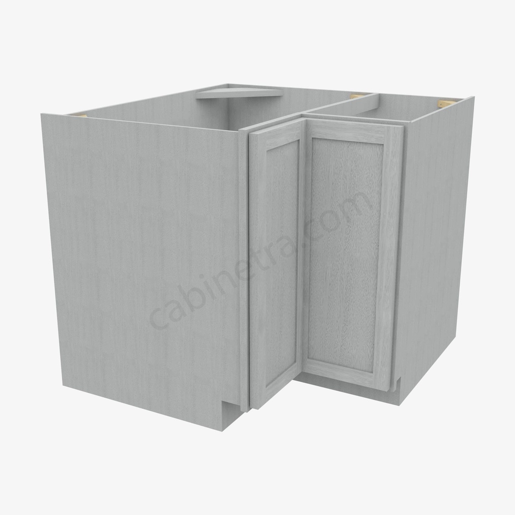 AN-LS3612 Lazy Susan Base Cabinet | Forevermark Nova Light Grey Shaker