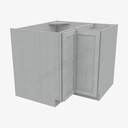 AN-LS3612 Lazy Susan Base Cabinet | Forevermark Nova Light Grey Shaker