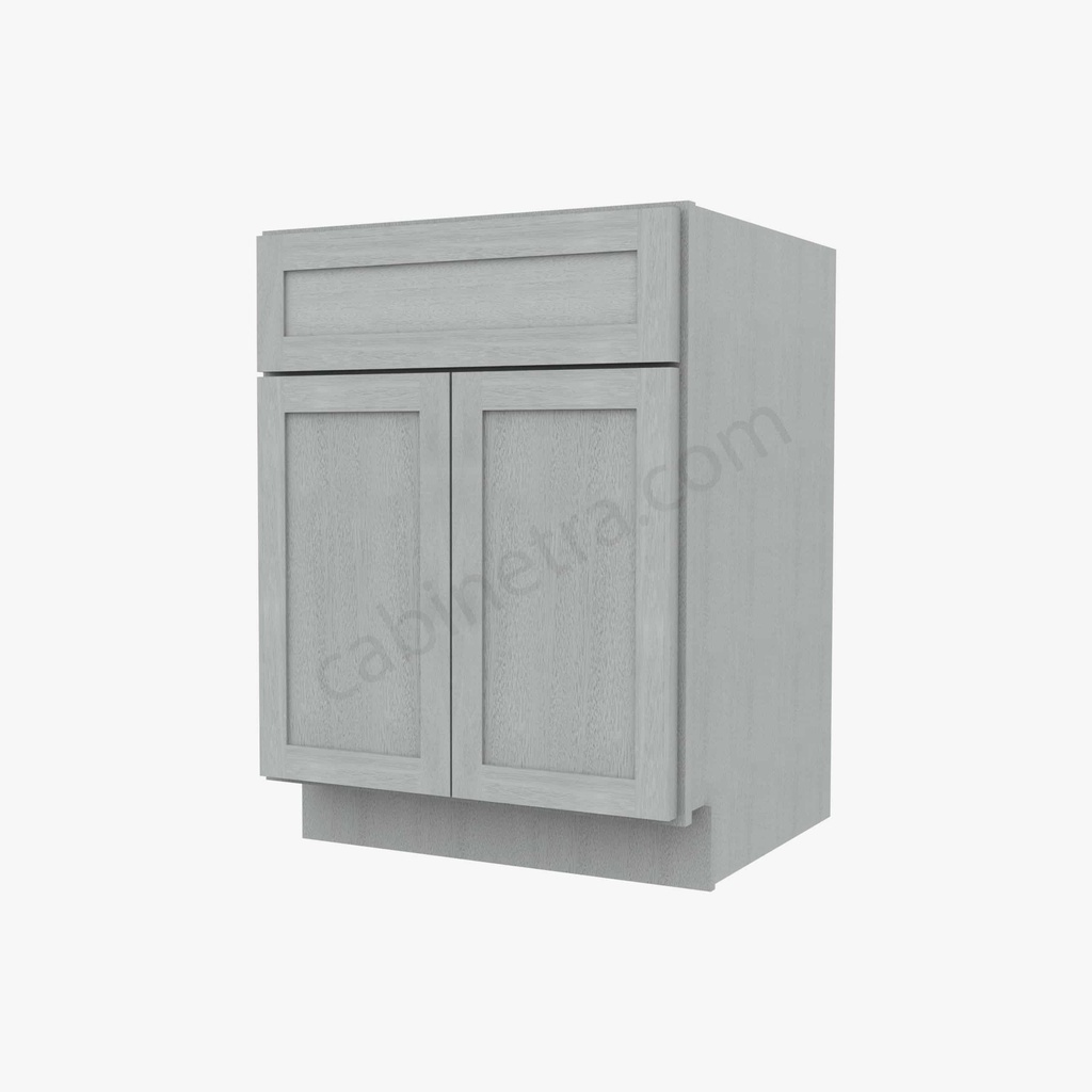 AN-SB24 Sink Base Cabinet | Forevermark Nova Light Grey Shaker