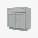 AN-SB30B Sink Base Cabinet | Forevermark Nova Light Grey Shaker