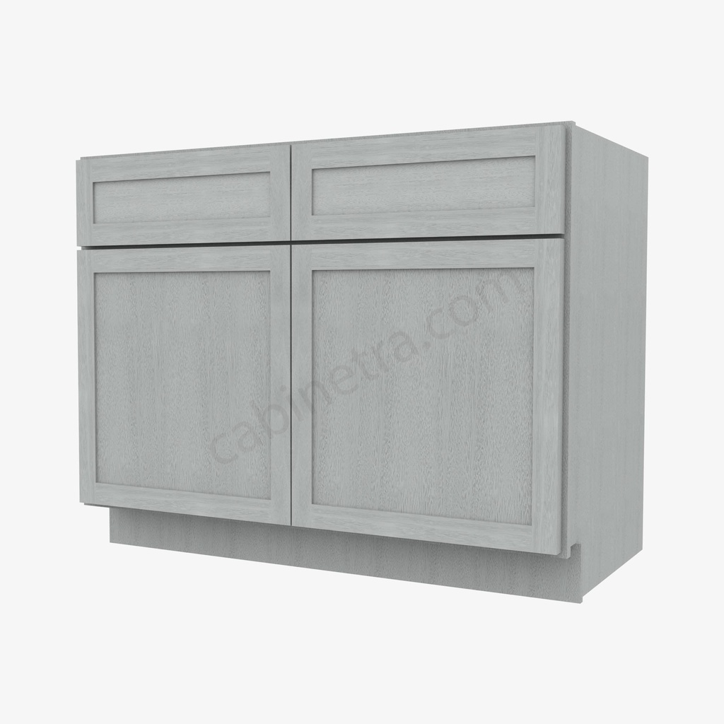 AN-SB42 Sink Base Cabinet | Forevermark Nova Light Grey Shaker