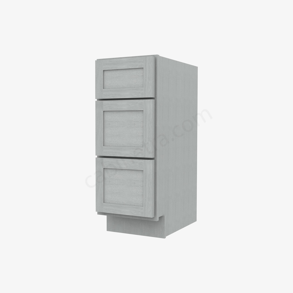 AN-SVB1221-34-1/2"" Bathroom Cabinet Vanity Drawer Pack | Forevermark Nova Light Grey Shaker