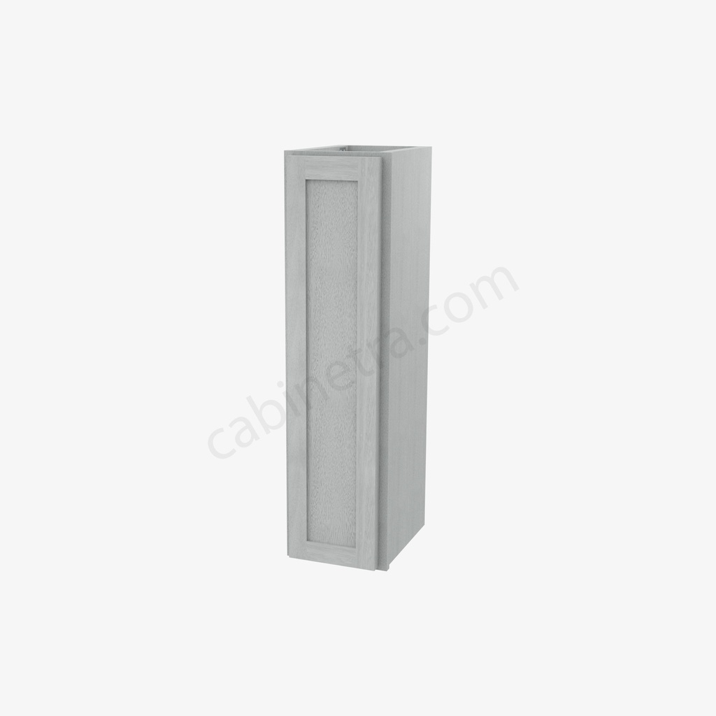 AN-W0936 Single Door Wall Cabinet | Forevermark Nova Light Grey Shaker