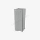 AN-W1230 Single Door Wall Cabinet | Forevermark Nova Light Grey Shaker