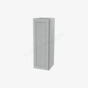 AN-W1236 Single Door Wall Cabinet | Forevermark Nova Light Grey Shaker