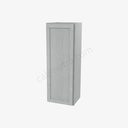AN-W1542 Single Door Wall Cabinet | Forevermark Nova Light Grey Shaker