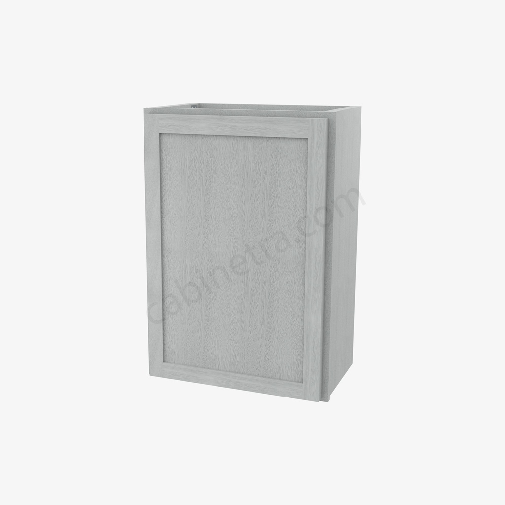 AN-W2130 Single Door Wall Cabinet | Forevermark Nova Light Grey Shaker