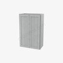 AN-W2436B Double Door Wall Cabinet | Forevermark Nova Light Grey Shaker