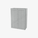 AN-W2736B Double Door Wall Cabinet | Forevermark Nova Light Grey Shaker