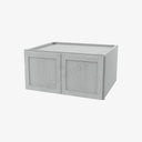 AN-W301524B Wall Refrigerator Cabinet | Forevermark Nova Light Grey Shaker