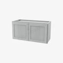 AN-W3015B Double Door Wall Cabinet | Forevermark Nova Light Grey Shaker