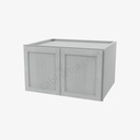 AN-W3018B Double Door Wall Cabinet | Forevermark Nova Light Grey Shaker