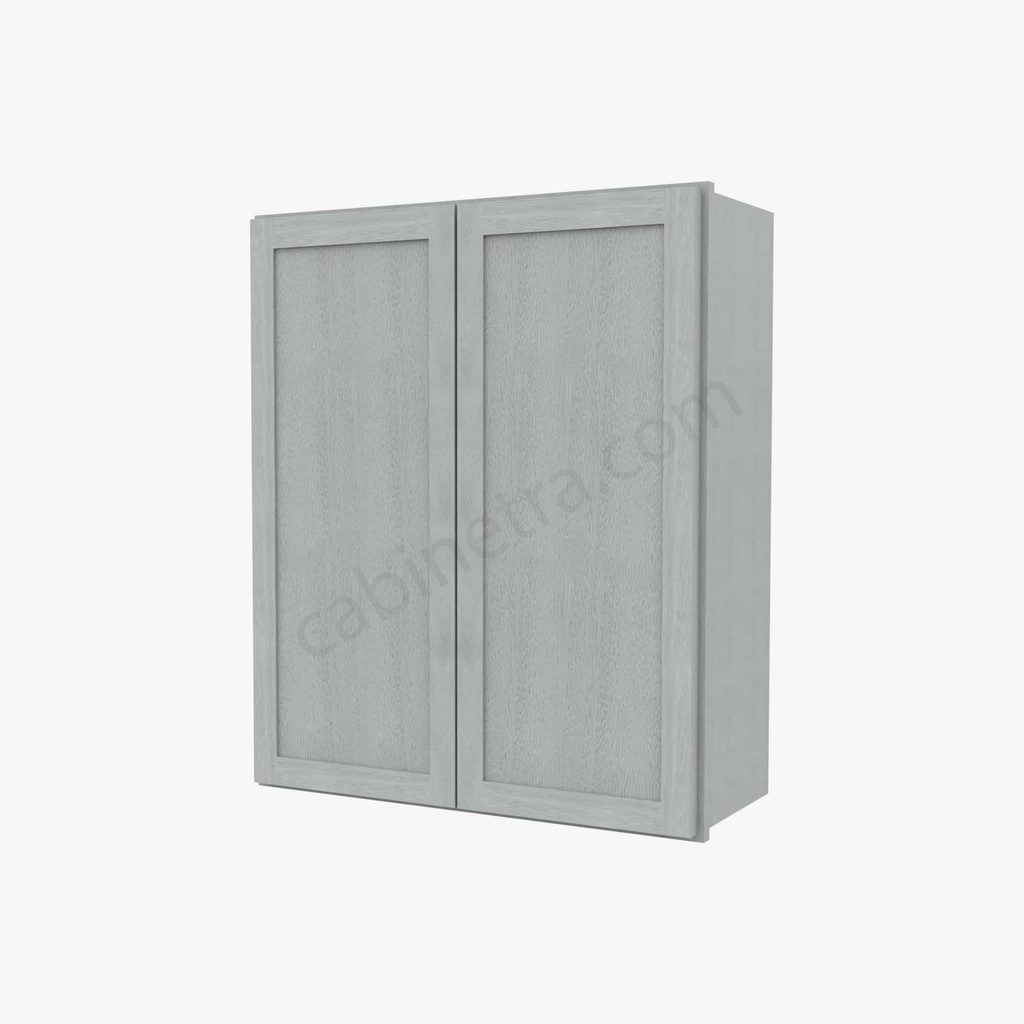 AN-W3036B Double Door Wall Cabinet | Forevermark Nova Light Grey Shaker