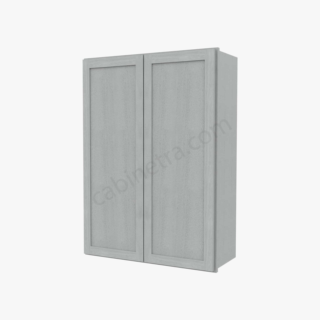 AN-W3042B Double Door Wall Cabinet | Forevermark Nova Light Grey Shaker