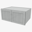 AN-W331524B Wall Refrigerator Cabinet | Forevermark Nova Light Grey Shaker