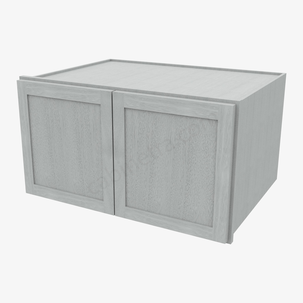 AN-W331824B Wall Refrigerator Cabinet | Forevermark Nova Light Grey Shaker