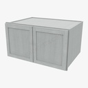 AN-W331824B Wall Refrigerator Cabinet | Forevermark Nova Light Grey Shaker