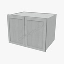 AN-W332424B Wall Refrigerator Cabinet | Forevermark Nova Light Grey Shaker