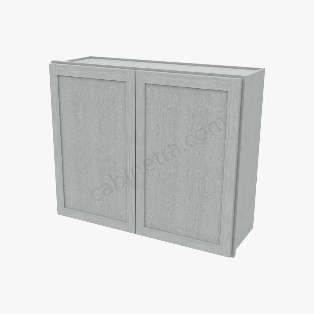 AN-W3630B Double Door Wall Cabinet | Forevermark Nova Light Grey Shaker