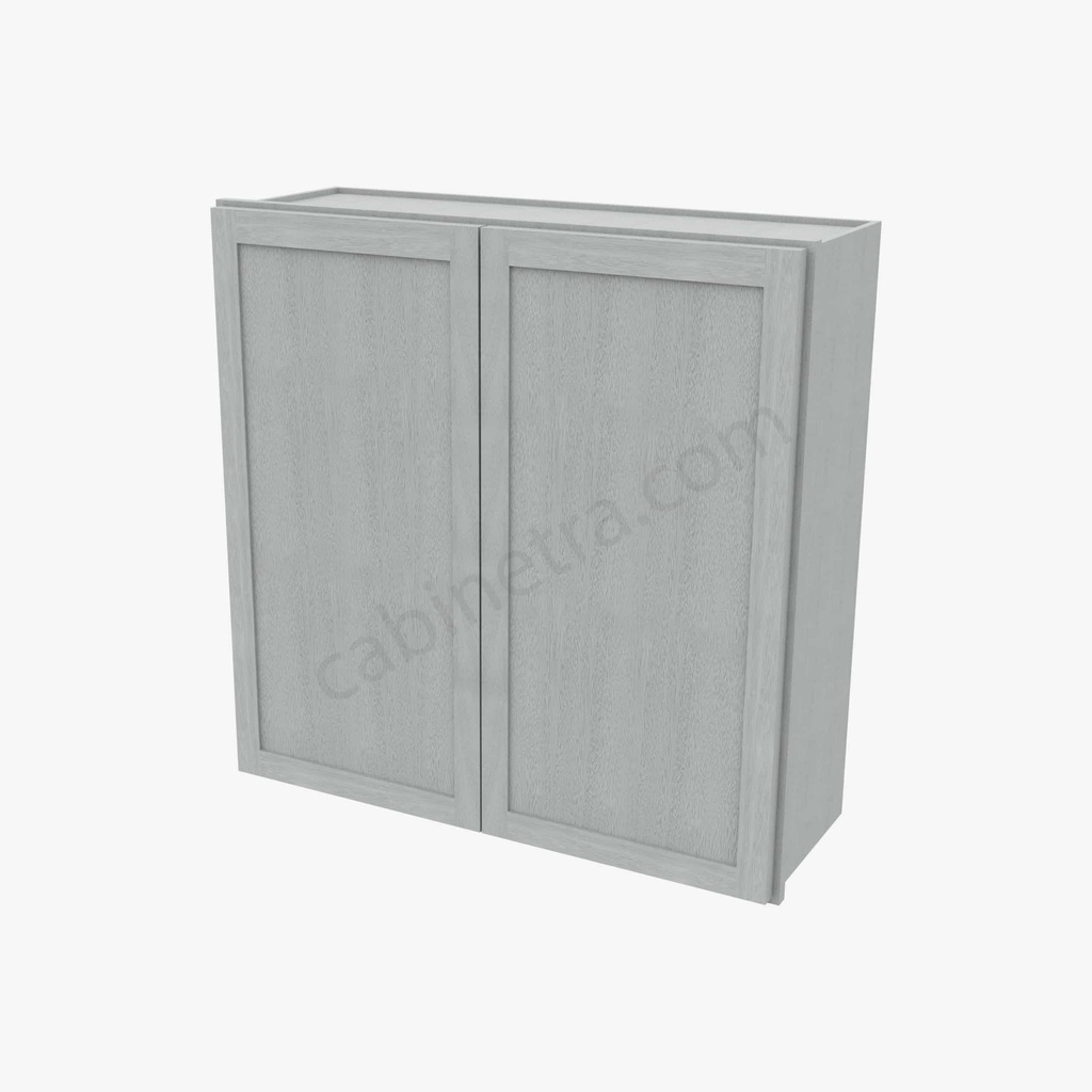 AN-W3636B Double Door Wall Cabinet | Forevermark Nova Light Grey Shaker