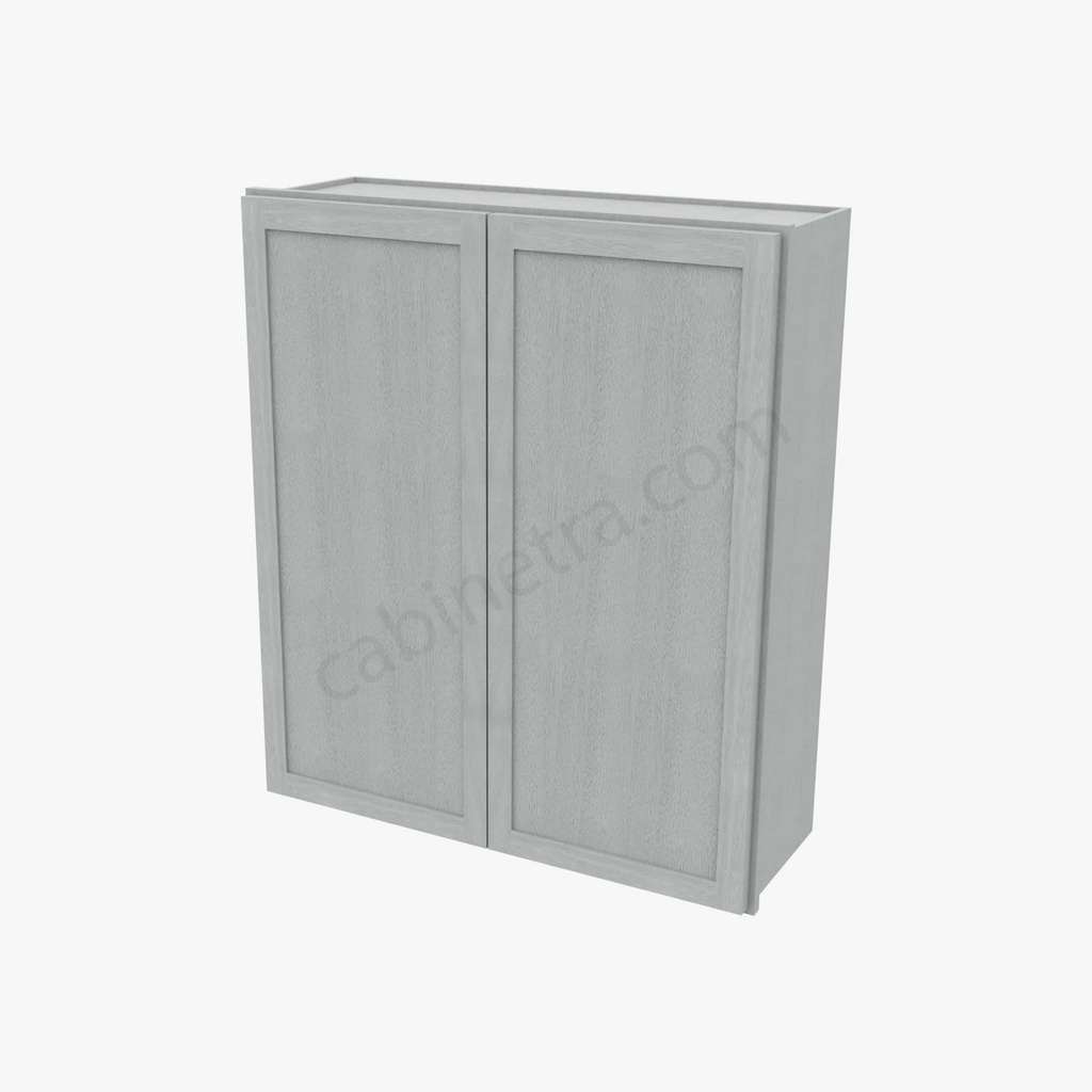 AN-W3642B Double Door Wall Cabinet | Forevermark Nova Light Grey Shaker