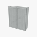 AN-W3642B Double Door Wall Cabinet | Forevermark Nova Light Grey Shaker