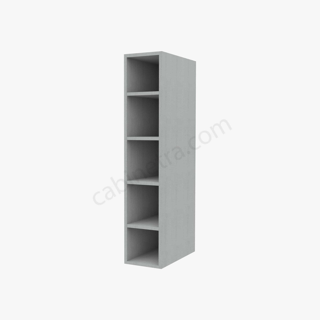 AN-WC630 Wall Cube Cabinet with 5 Cubes | Forevermark Nova Light Grey Shaker