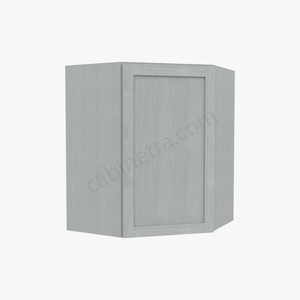 AN-WDC2430 Wall Diagonal Corner Cabinet | Forevermark Nova Light Grey Shaker