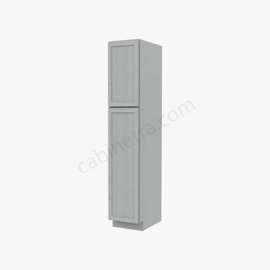 AN-WP1584 Tall Wall Pantry Cabinet | Forevermark Nova Light Grey Shaker