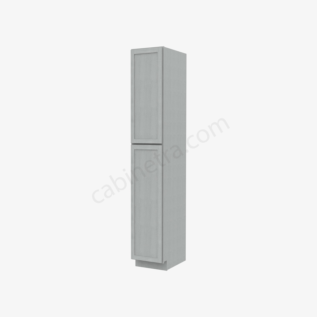 AN-WP1596 Tall Wall Pantry Cabinet | Forevermark Nova Light Grey Shaker