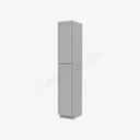 AN-WP1596 Tall Wall Pantry Cabinet | Forevermark Nova Light Grey Shaker