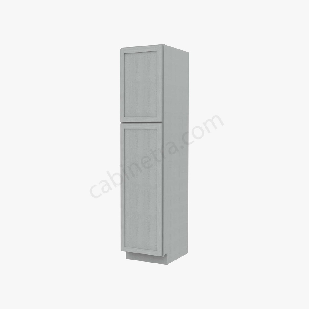 AN-WP1884 Tall Wall Pantry Cabinet | Forevermark Nova Light Grey Shaker