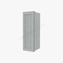 AN-W0930 Single Door Wall Cabinet | Forevermark Nova Light Grey Shaker