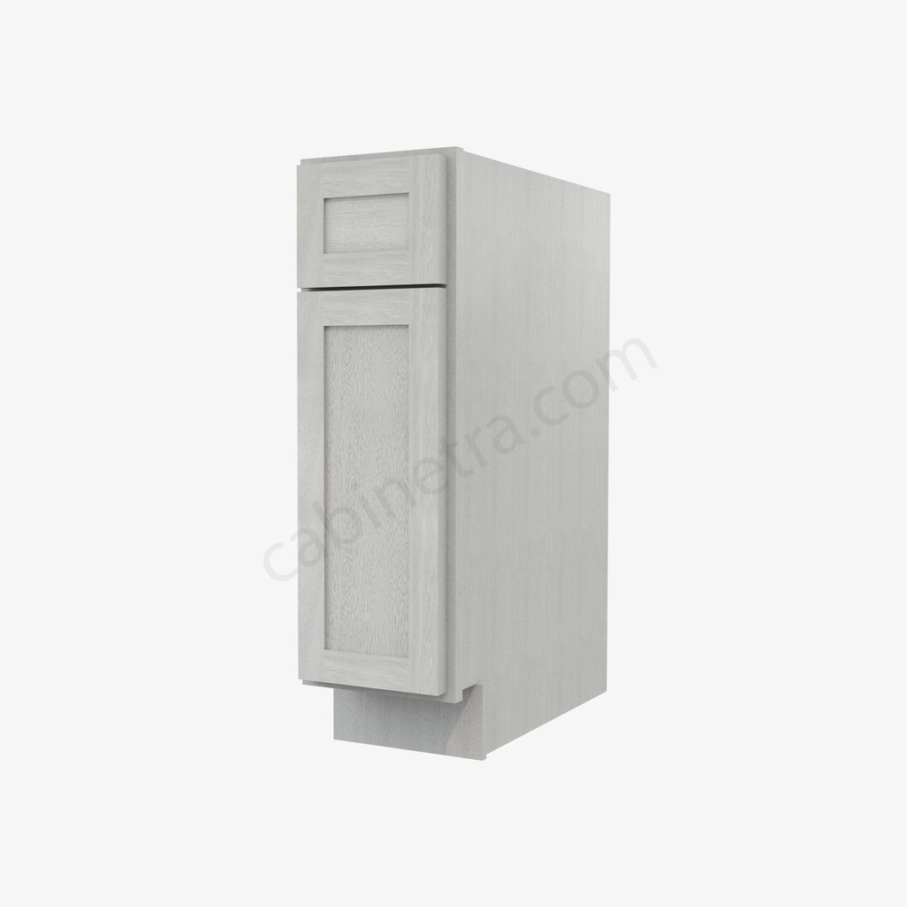 AN-B09 Single Door Base Cabinet | Forevermark Nova Light Grey Shaker