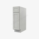 AN-B09 Single Door Base Cabinet | Forevermark Nova Light Grey Shaker