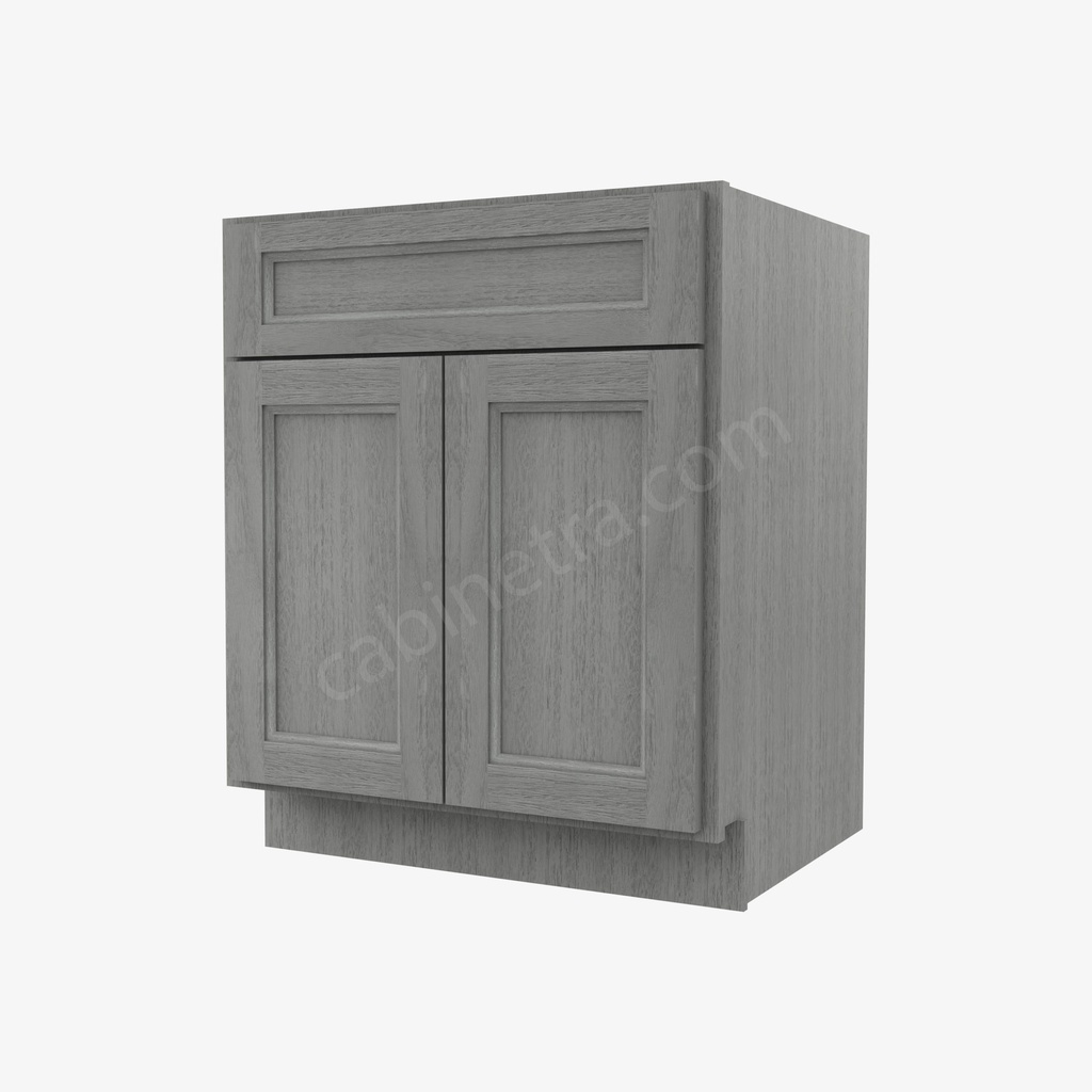 TG-B27B Double Door Base Cabinet | Forevermark Midtown Grey