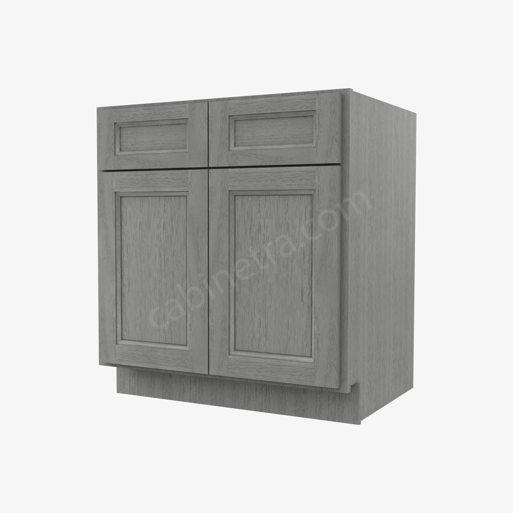 TG-B30B Double Door Base Cabinet | Forevermark Midtown Grey