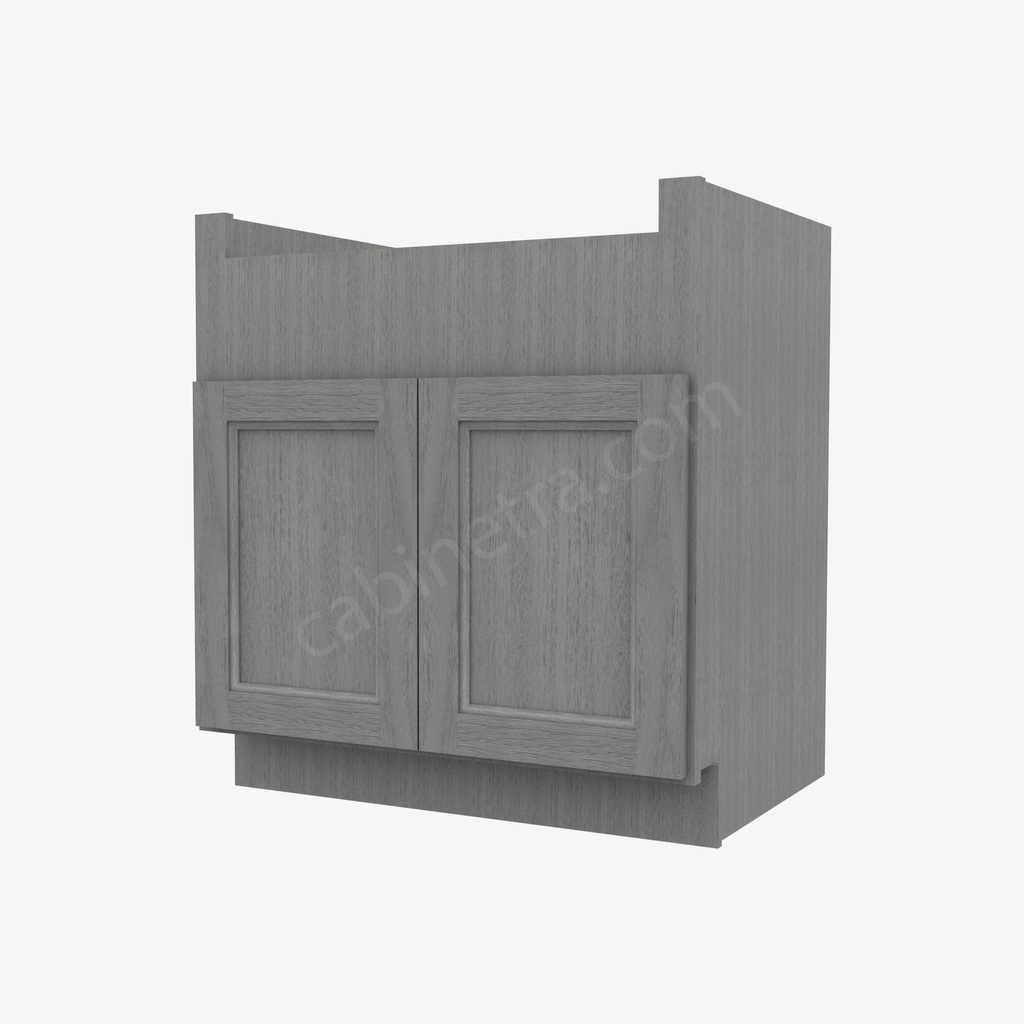 TG-FSB30B Farm Sink Base Cabinet | Forevermark Midtown Grey