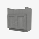 TG-FSB30B Farm Sink Base Cabinet | Forevermark Midtown Grey