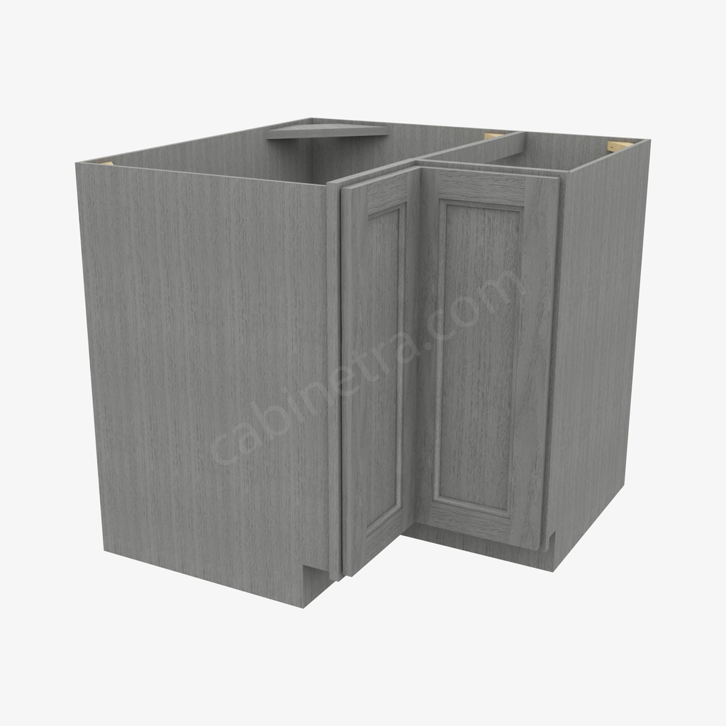 TG-LS3612S (EZR3612) Easy (EZ) Reach Lazy Susan Base Corner Cabinet | Forevermark Midtown Grey