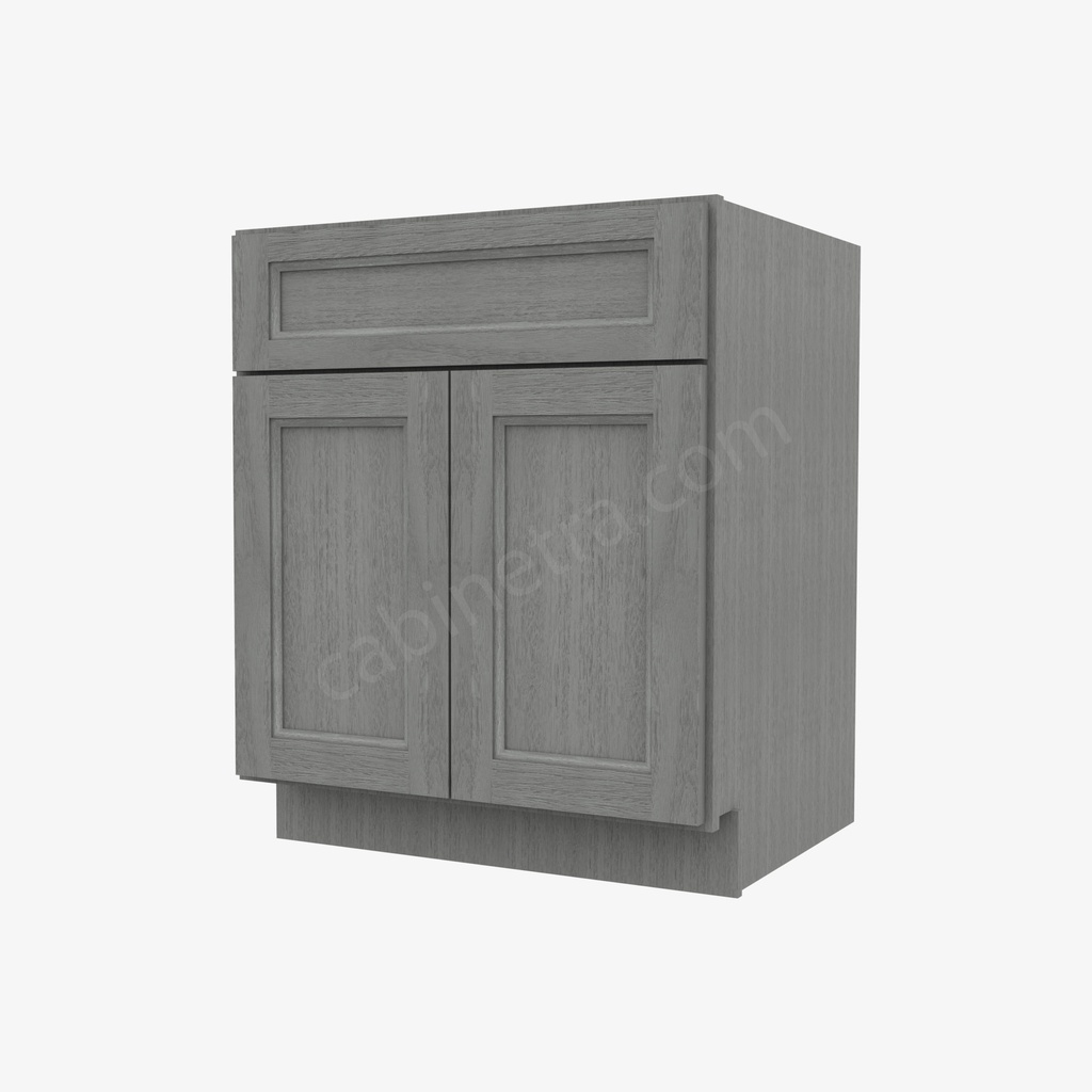 TG-SB27B Sink Base Cabinet | Forevermark Midtown Grey