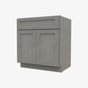 TG-SB30B Sink Base Cabinet | Forevermark Midtown Grey