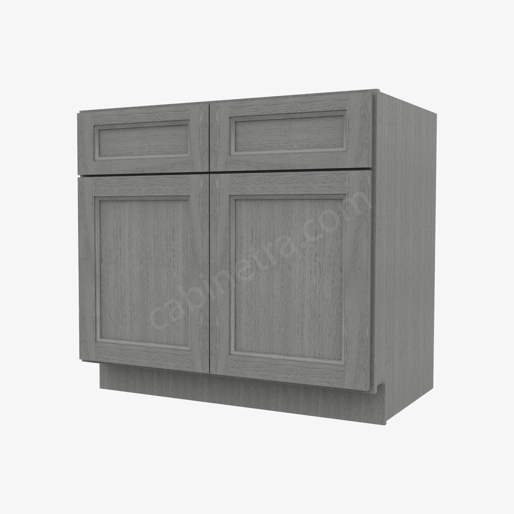 TG-SB36B Sink Base Cabinet | Forevermark Midtown Grey