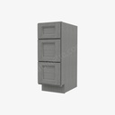 TG-SVB1221-34-1/2"" Bathroom Cabinet Vanity Drawer Pack | Forevermark Midtown Grey