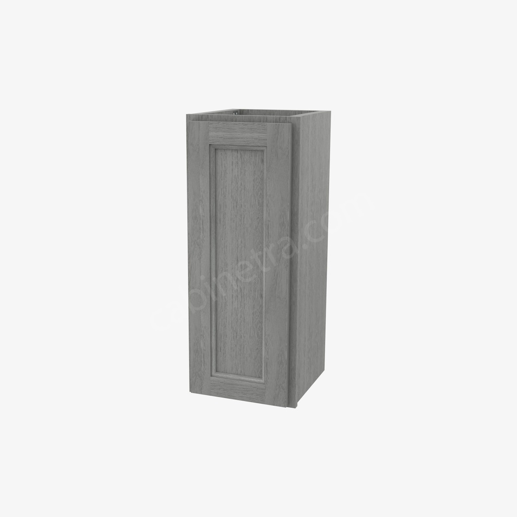 TG-W1230 Single Door Wall Cabinet | Forevermark Midtown Grey