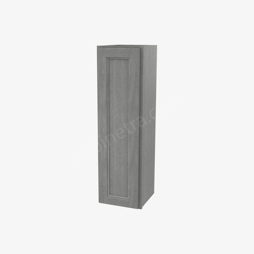 TG-W1242 Single Door Wall Cabinet | Forevermark Midtown Grey