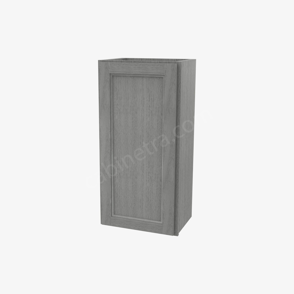 TG-W1836 Single Door Wall Cabinet | Forevermark Midtown Grey