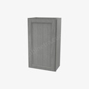 TG-W2136 Single Door Wall Cabinet | Forevermark Midtown Grey